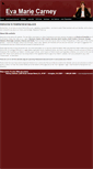 Mobile Screenshot of evamariecarney.com